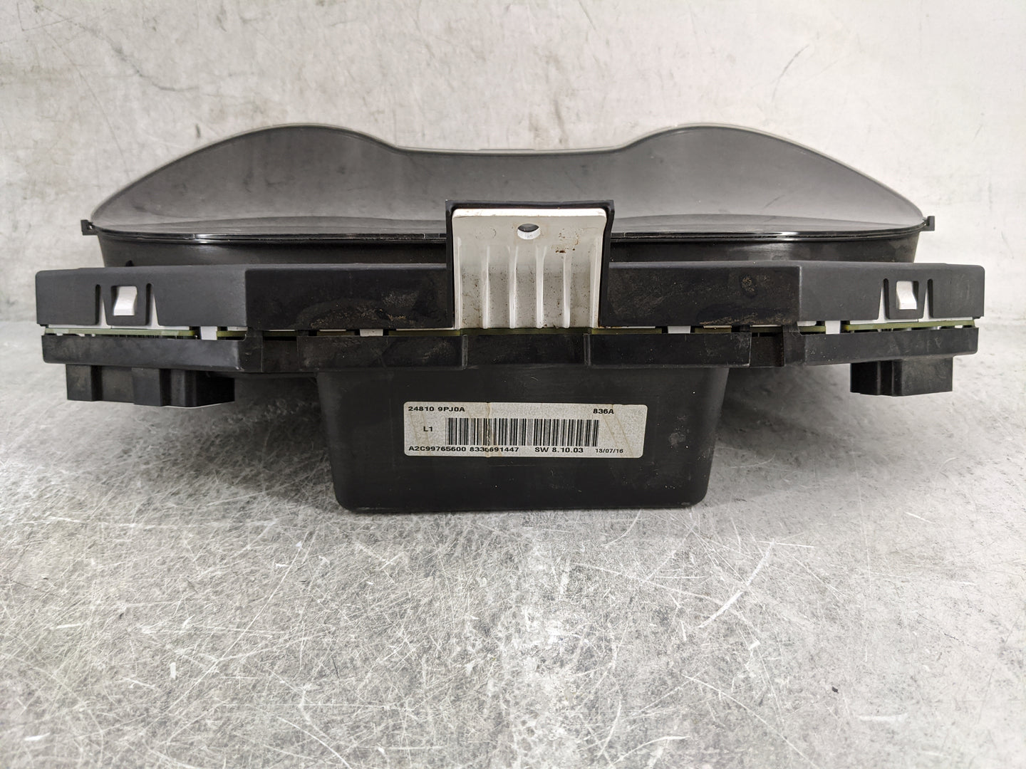 2017 Nissan Pathfinder Instrument Cluster Speedometer Gauges P/N:24810 9PJ0A A2C99765600, 8330691447 Miles:98K Fits OEM Used