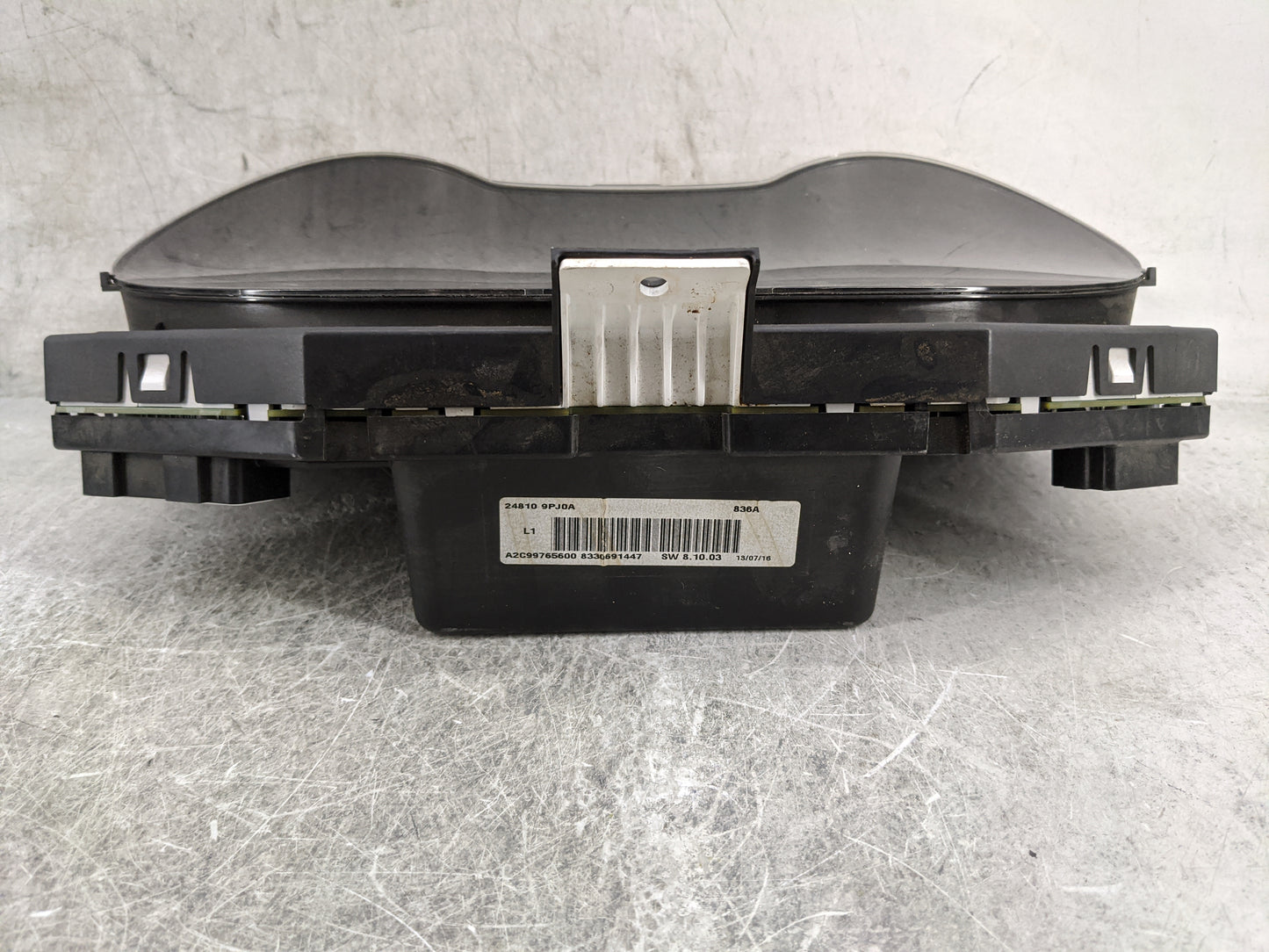2017 Nissan Pathfinder Instrument Cluster Speedometer Gauges P/N:24810 9PJ0A A2C99765600, 8330691447 Miles:98K Fits OEM Used