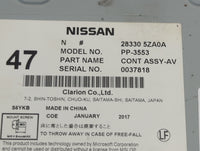 2017-2020 Nissan Pathfinder Radio AM FM Cd Player Receiver Replacement P/N:28330 5ZA0A PP-3553 Fits Fits 2017 2018 2019 2020