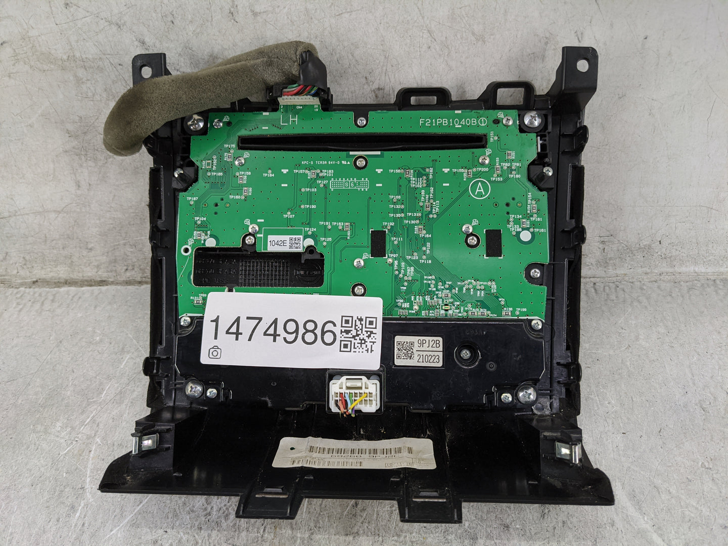 2013-2020 Nissan Pathfinder Climate Control Module Temperature AC/Heater Replacement P/N:9PJ2B F21PB1Q40B Fits OEM Used Auto