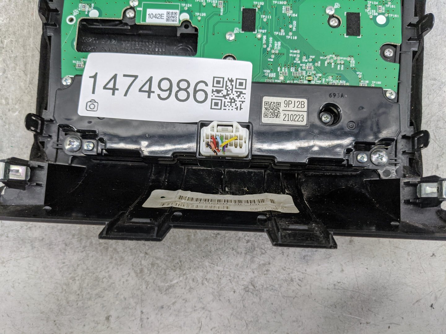 2013-2020 Nissan Pathfinder Climate Control Module Temperature AC/Heater Replacement P/N:9PJ2B F21PB1Q40B Fits OEM Used Auto
