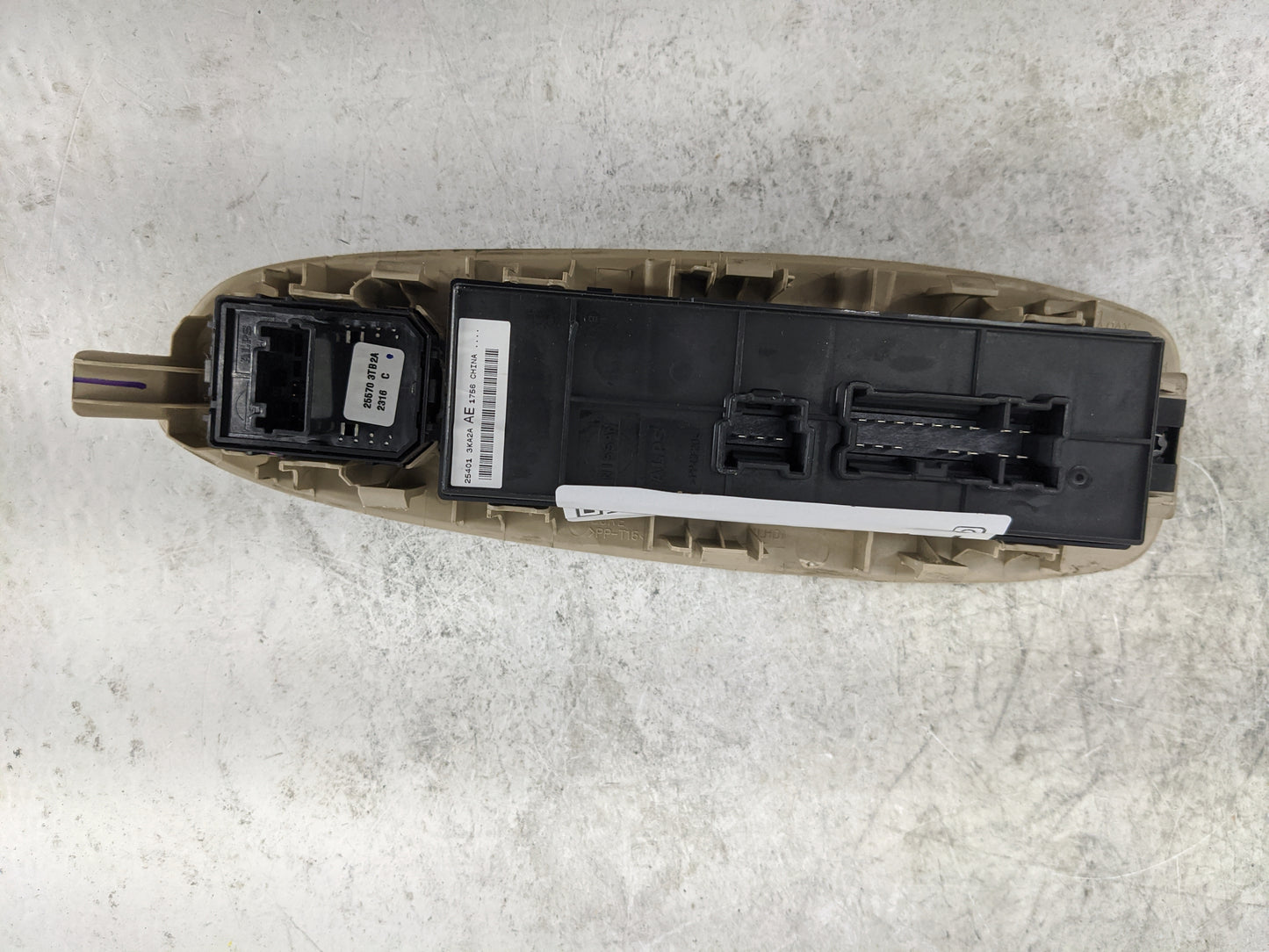 2013-2020 Nissan Pathfinder Master Power Window Switch Replacement Driver Side Left P/N:25401 3KA2A 25570 3TB2A Fits OEM Use
