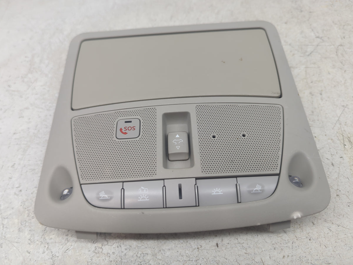 2017-2017 Nissan Pathfinder Overhead Console W/rear Climate Control Gray - Oemusedautoparts1.com