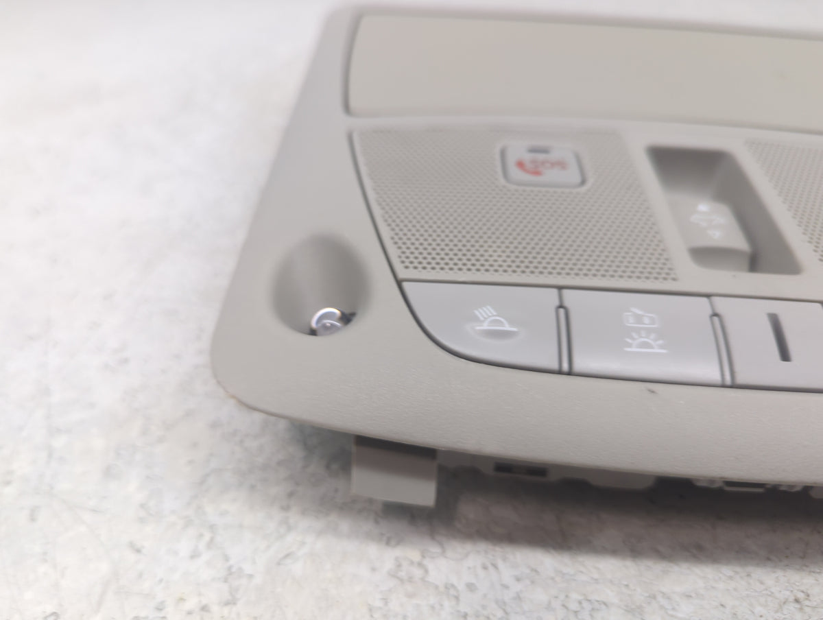 2017-2017 Nissan Pathfinder Overhead Console W/rear Climate Control Gray - Oemusedautoparts1.com