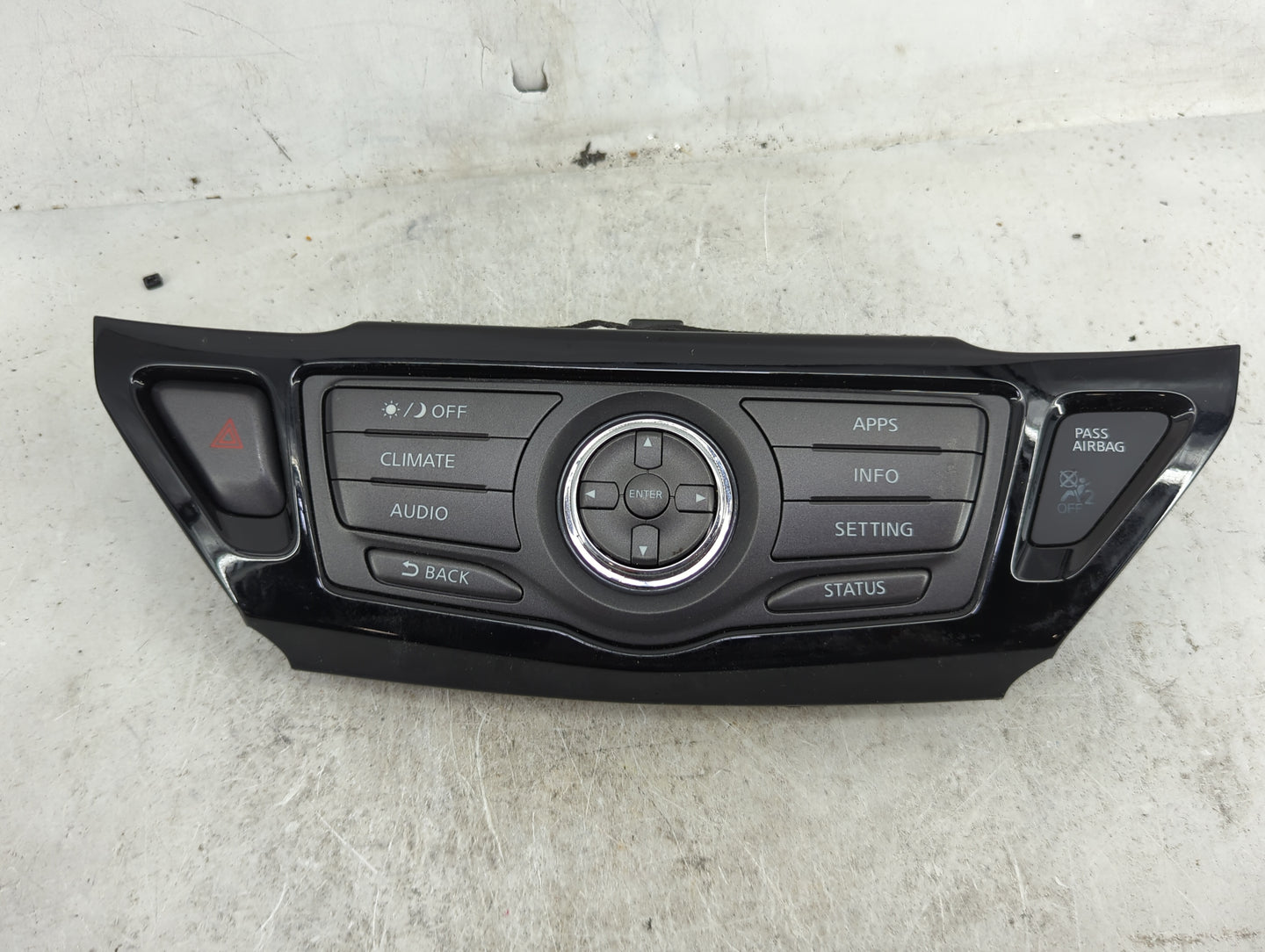 2013-2020 Nissan Pathfinder Climate Control Module Temperature AC/Heater Replacement P/N:9PJ0A 210260 Fits OEM Used Auto Par