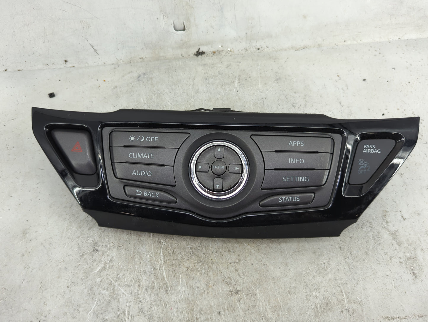 2013-2020 Nissan Pathfinder Climate Control Module Temperature AC/Heater Replacement P/N:9PJ0A 210260 Fits OEM Used Auto Par