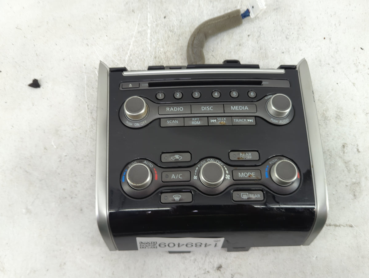 2017-2020 Nissan Pathfinder Radio Control Panel 1489409 - Oemusedautoparts1.com