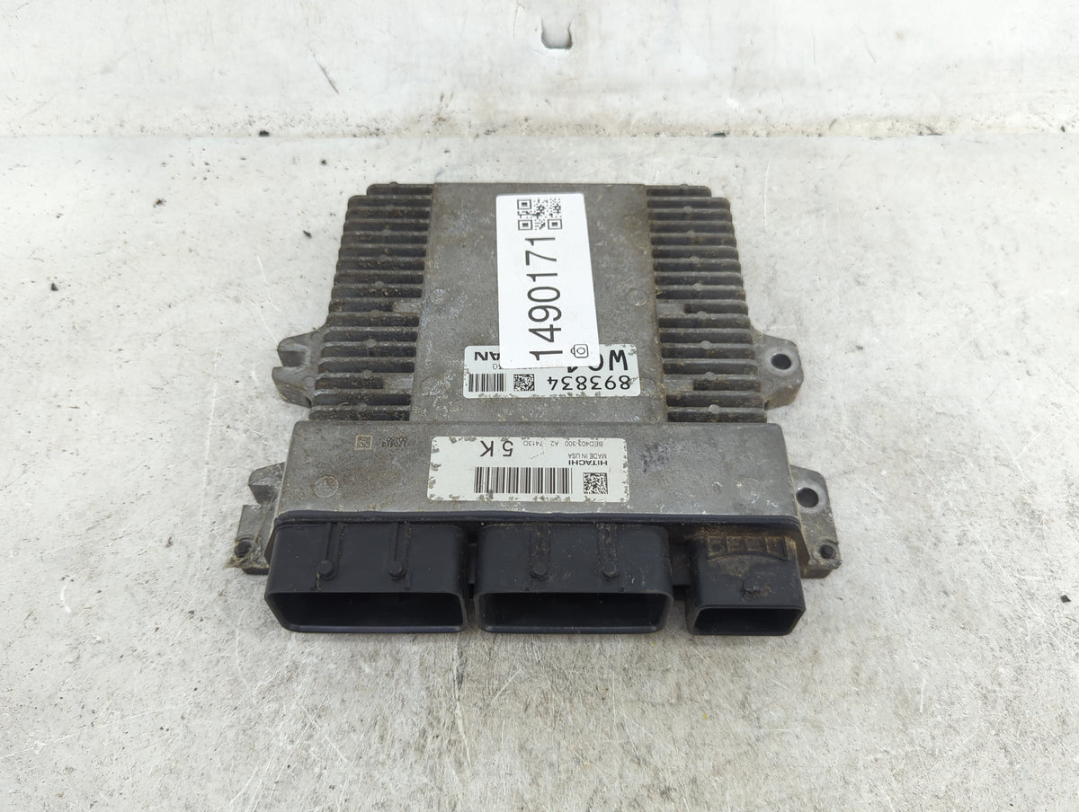 2017 Nissan Pathfinder PCM Engine Control Computer ECU ECM PCU OEM P/N:BED403-300 Fits OEM Used Auto Parts - Oemusedautopart