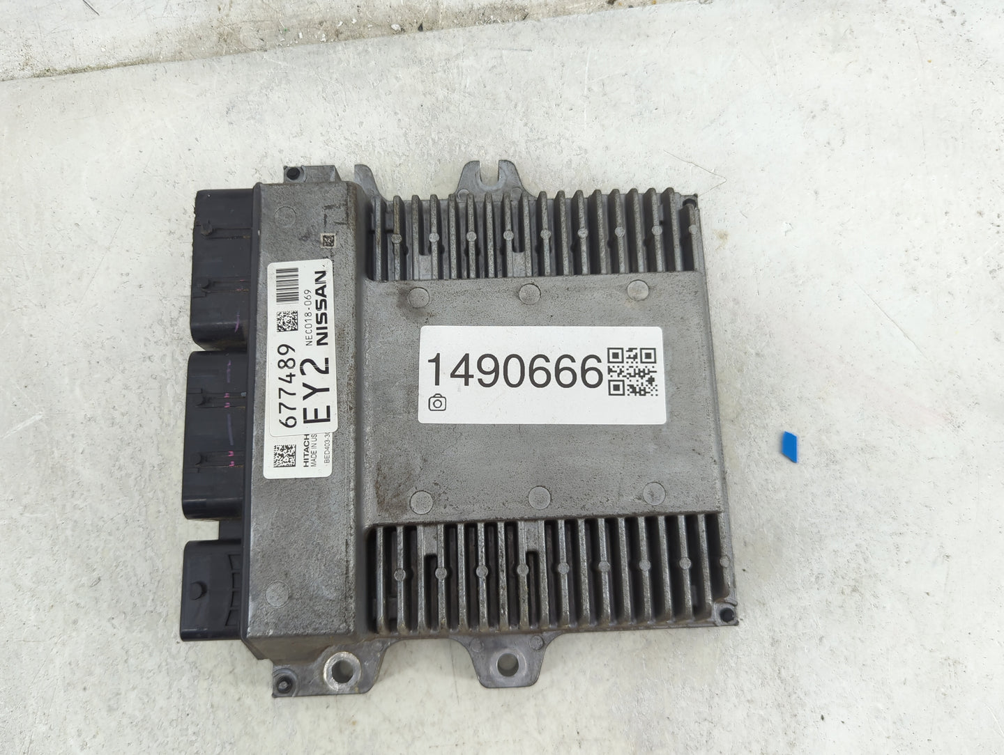2017 Nissan Pathfinder PCM Engine Control Computer ECU ECM PCU OEM P/N:NEC018-069 BED403-3 Fits OEM Used Auto Parts - Oemuse