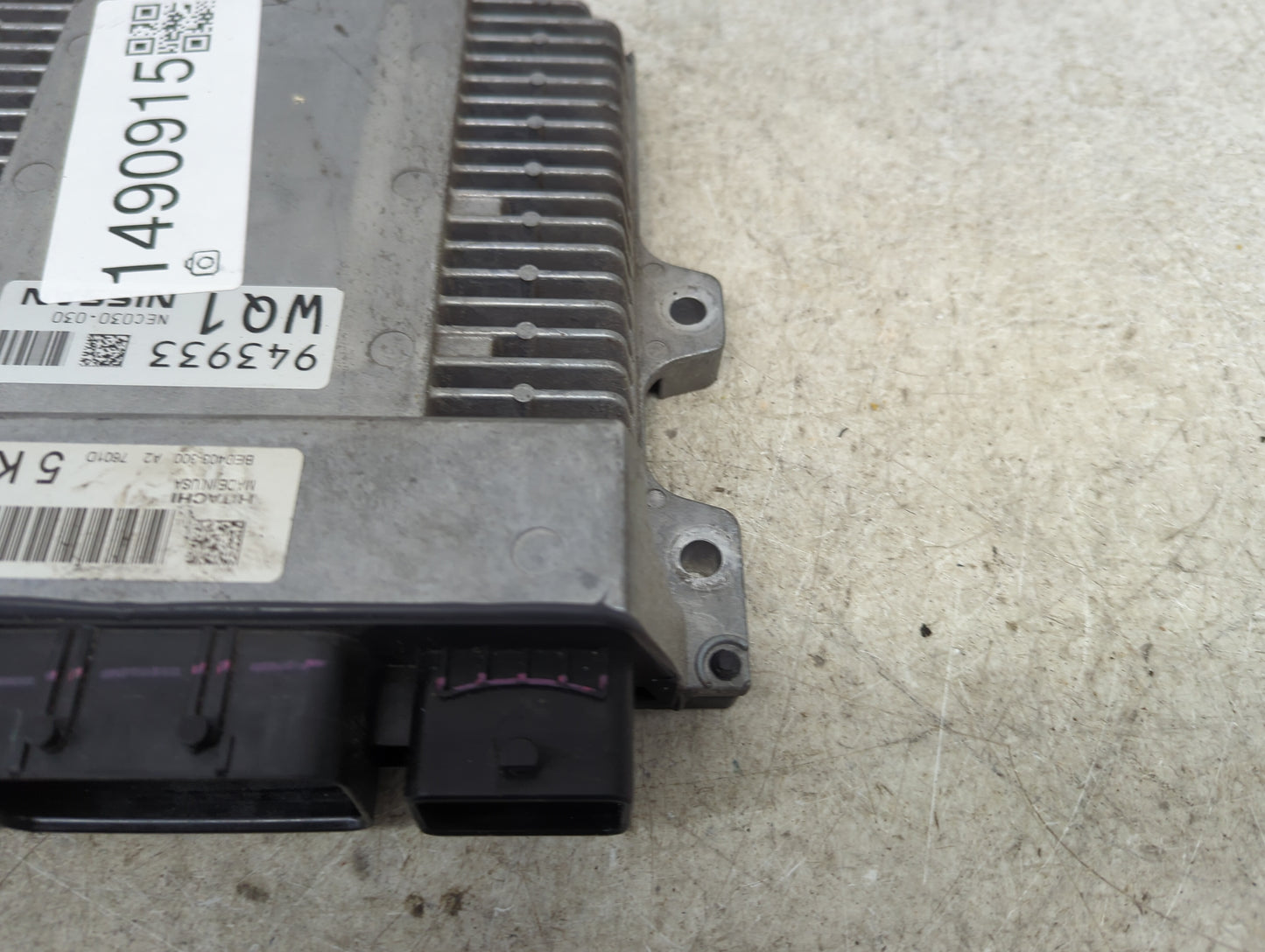 2017 Nissan Pathfinder PCM Engine Control Computer ECU ECM PCU OEM P/N:NEC030-030 BEC403-300 Fits OEM Used Auto Parts - Oemu