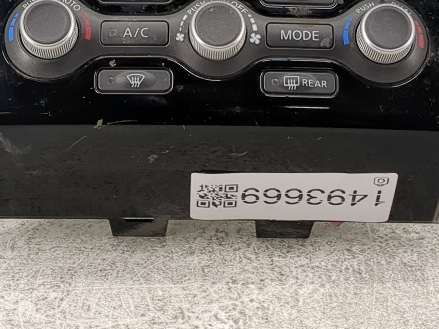 2013-2020 Nissan Pathfinder Climate Control Module Temperature AC/Heater Replacement P/N:68260 9PJ0A F21PB1040B Fits OEM Use