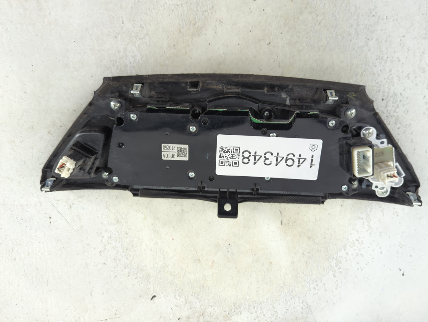 2013-2016 Nissan Pathfinder Climate Control Module Temperature AC/Heater Replacement P/N:9P10A 210260 Fits OEM Used Auto Par