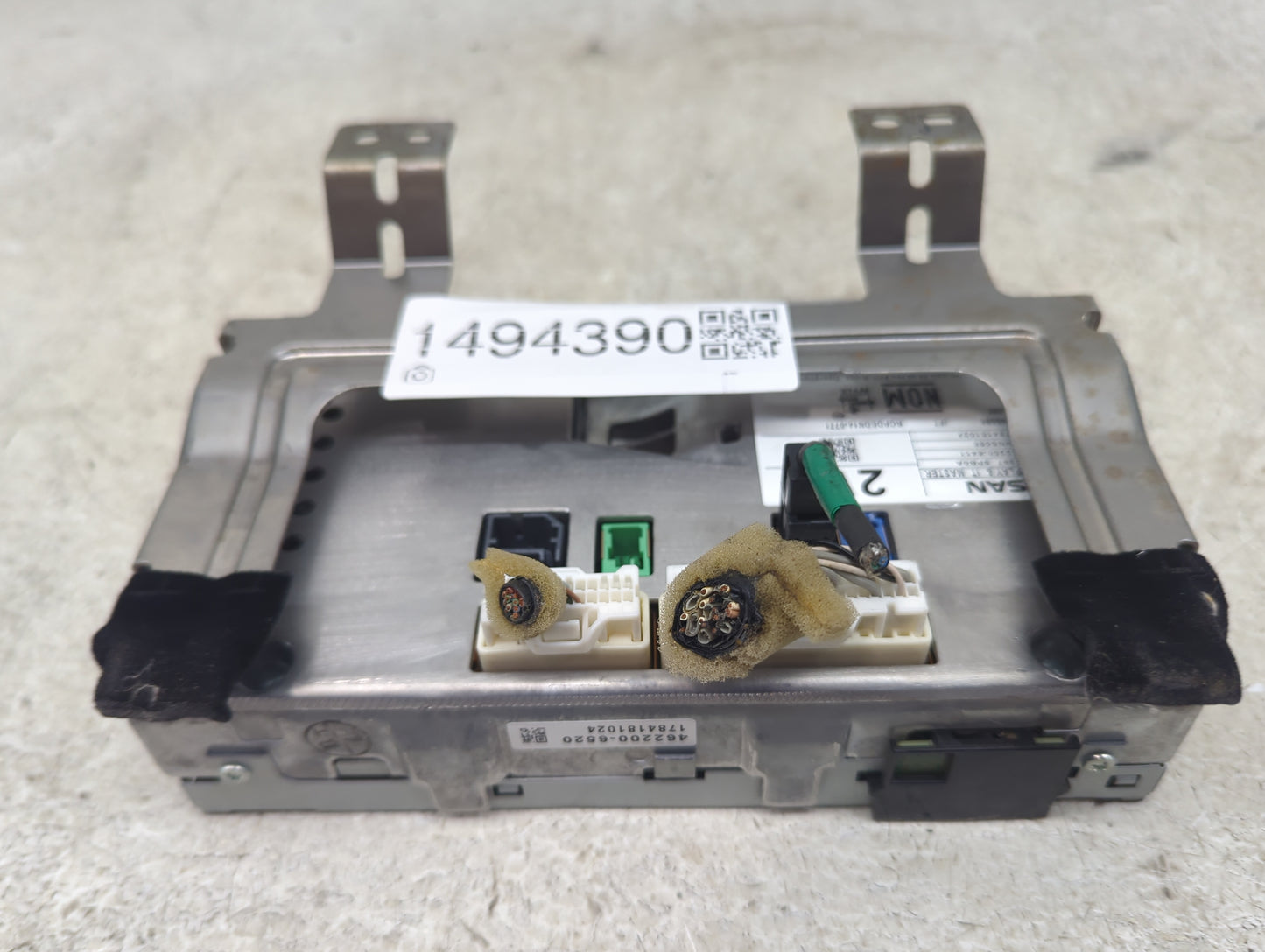 2017 Nissan Pathfinder Information Display Screen 1494390 - Oemusedautoparts1.com