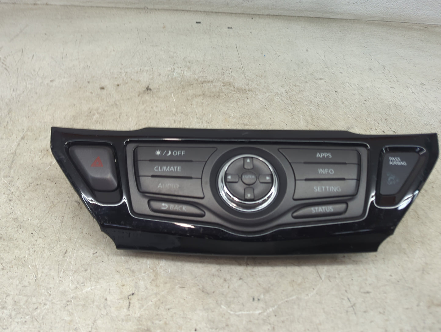 2017 Nissan Pathfinder Radio AM FM Cd Player Receiver Replacement P/N:9P10A Fits OEM Used Auto Parts - Oemusedautoparts1.com