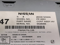 2017-2020 Nissan Pathfinder Radio AM FM Cd Player Receiver Replacement P/N:28330 5ZA0A PP-3553 Fits Fits 2017 2018 2019 2020