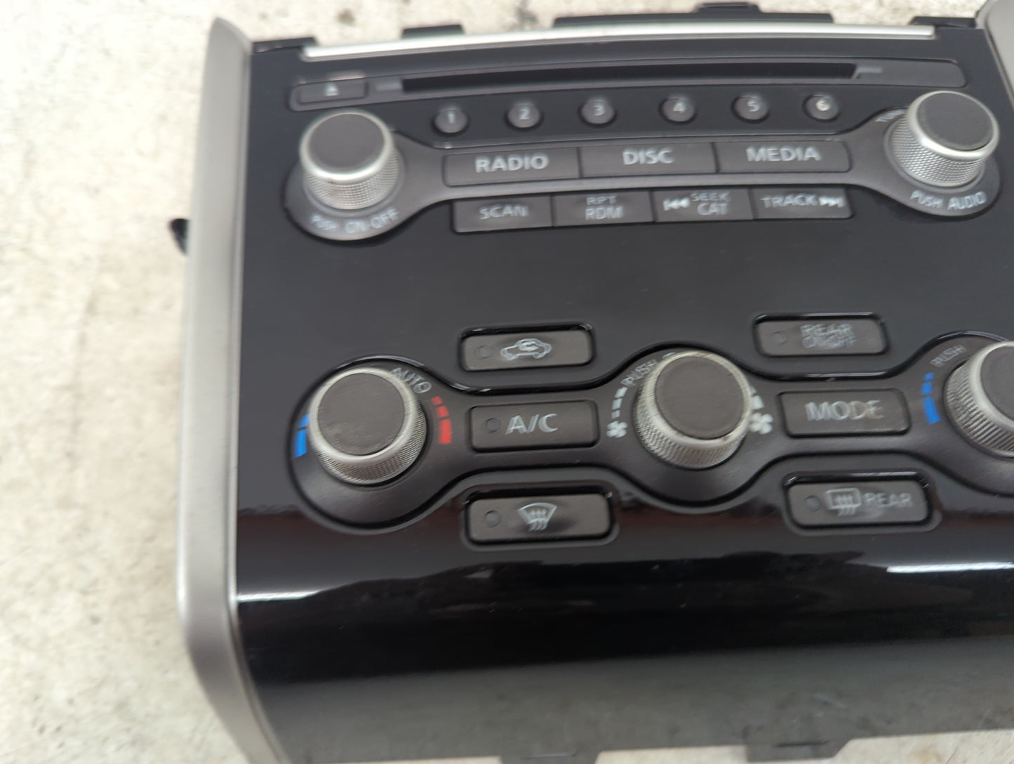 2017 Nissan Pathfinder Radio Control Panel 1496269 - Oemusedautoparts1.com