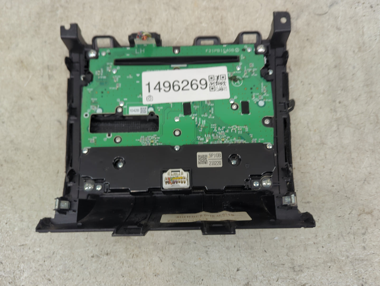 2017 Nissan Pathfinder Radio Control Panel 1496269 - Oemusedautoparts1.com