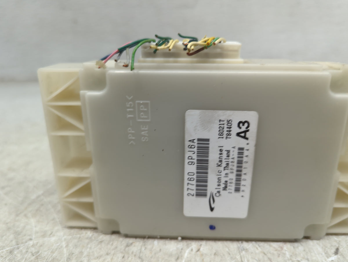 2017-2017 Nissan Pathfinder Temperature Control Module 27760 9pj6a 1496502 - Oemusedautoparts1.com