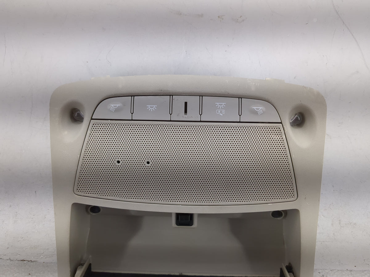 2017 Nissan Pathfinder Overhead Roof Console Tan - Oemusedautoparts1.com