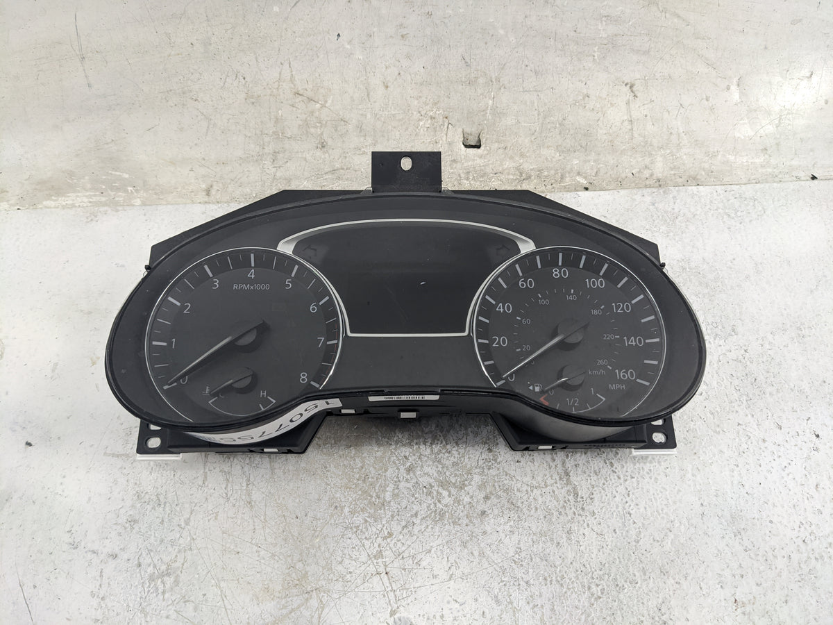 2017 Nissan Pathfinder Instrument Cluster Speedometer Gauges P/N:24810 9PJ0A A2C99765600 Miles:87K Fits OEM Used Auto Parts 