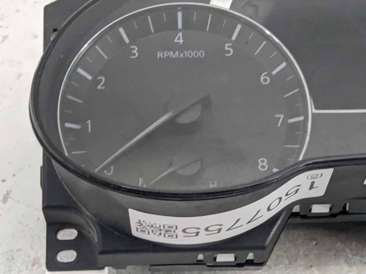 2017 Nissan Pathfinder Instrument Cluster Speedometer Gauges P/N:24810 9PJ0A A2C99765600 Miles:87K Fits OEM Used Auto Parts 