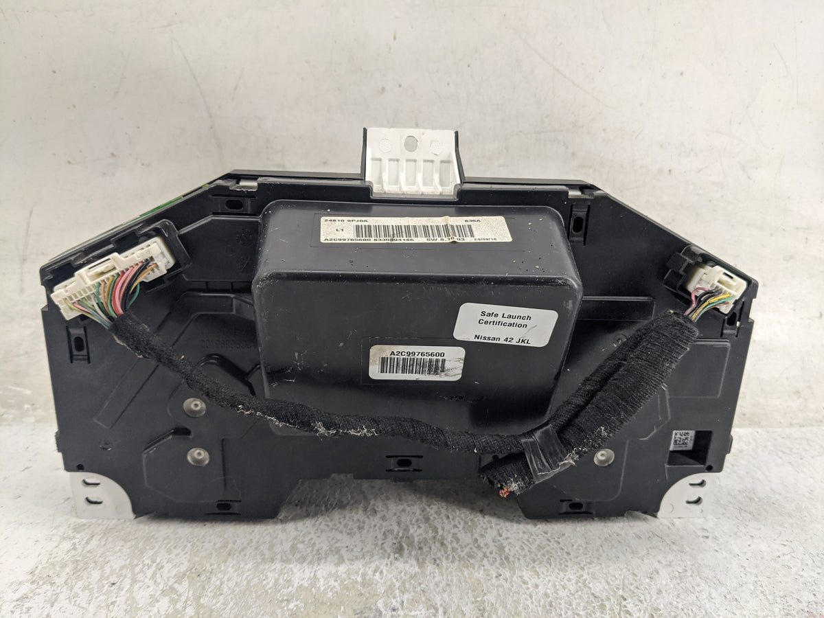 2017 Nissan Pathfinder Instrument Cluster Speedometer Gauges P/N:24810 9PJ0A A2C99765600 Miles:87K Fits OEM Used Auto Parts 