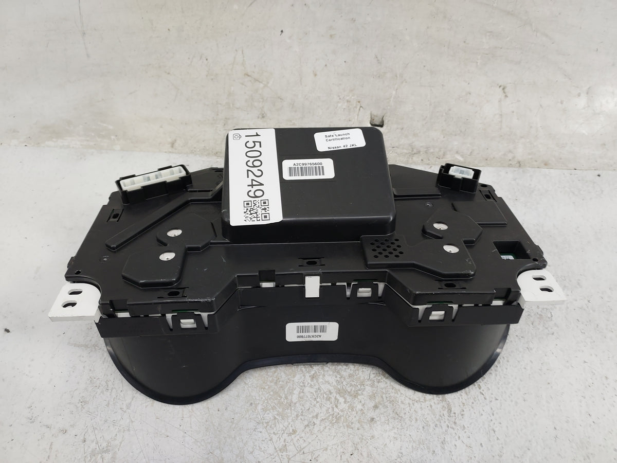 2017 Nissan Pathfinder Instrument Cluster Speedometer Gauges P/N:24810 9PJ0A A2C99765600 Miles: Fits OEM Used Auto Parts - O
