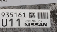 2017 Nissan Pathfinder PCM Engine Control Computer ECU ECM PCU OEM P/N:BED403-300 A1 NEC028-065, NEC028-067, BED403-300 A2 F