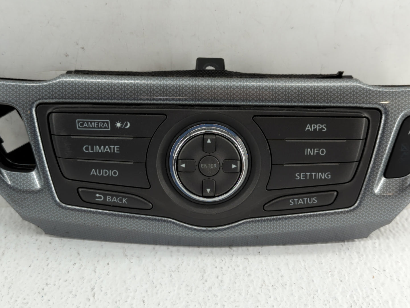 2017 Nissan Pathfinder Radio Control Panel - Oemusedautoparts1.com