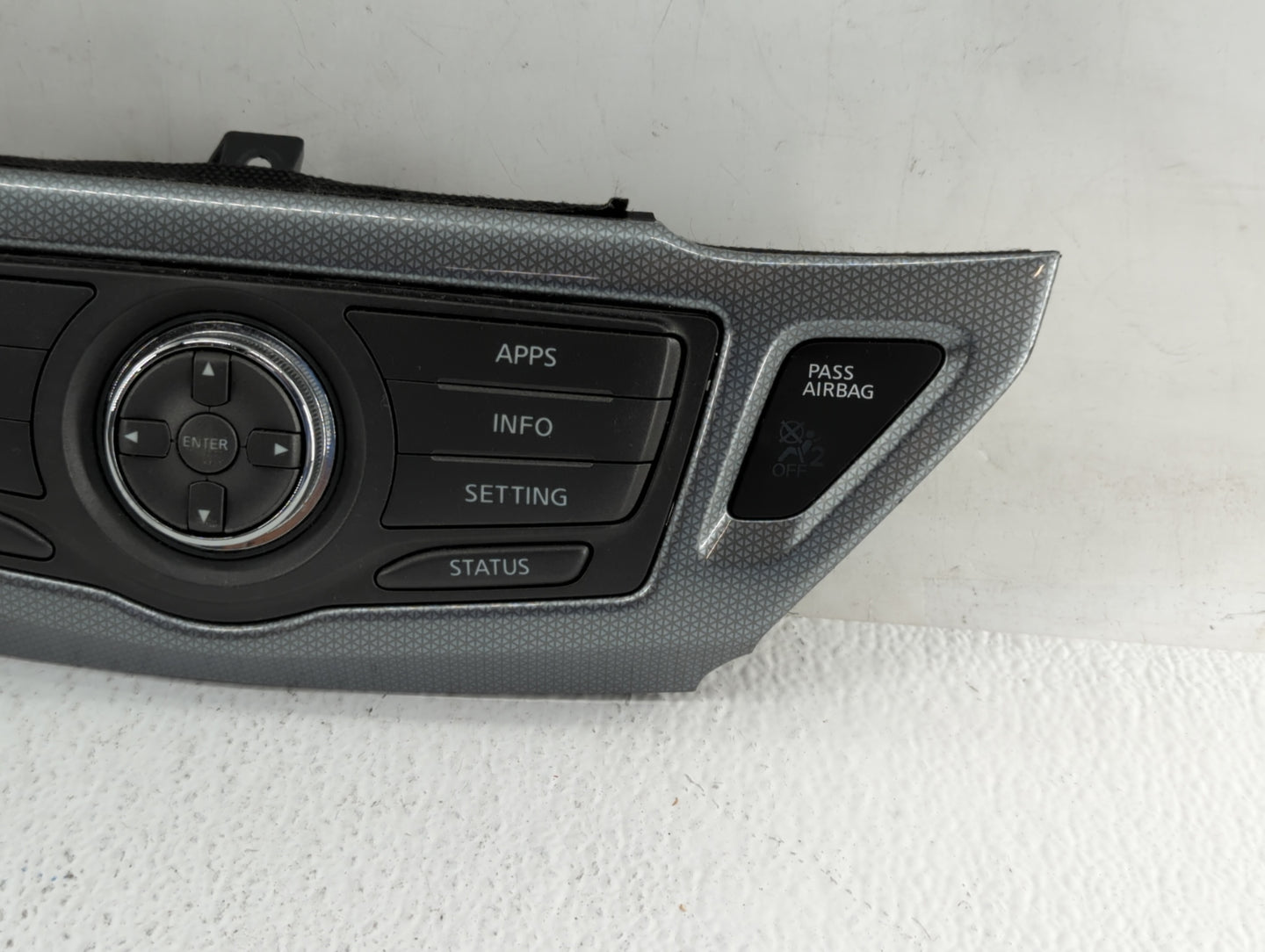 2017 Nissan Pathfinder Radio Control Panel - Oemusedautoparts1.com
