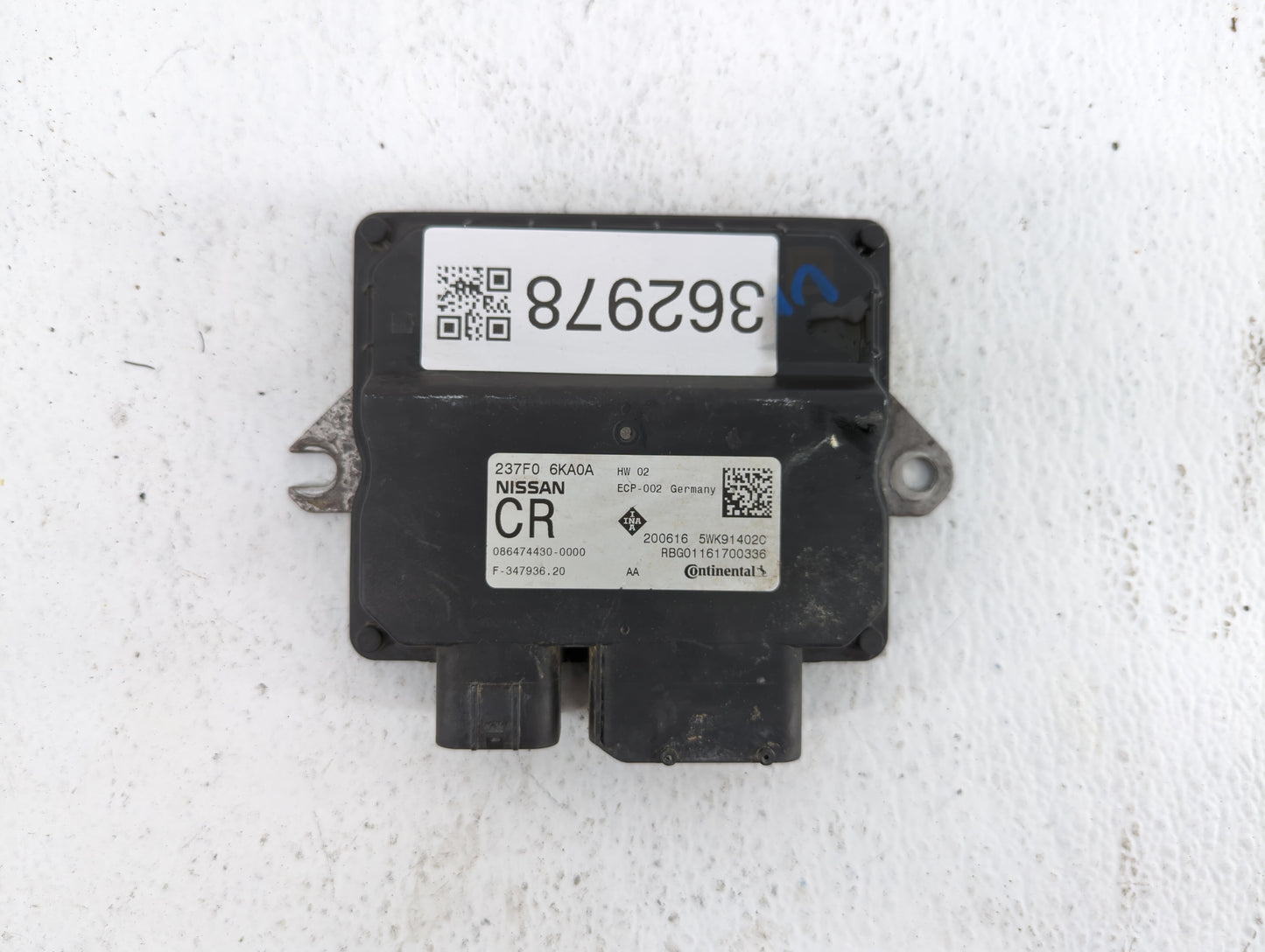 2017-2018 Nissan Pathfinder Transmission Control Module Tcu Tcm - Oemusedautoparts1.com