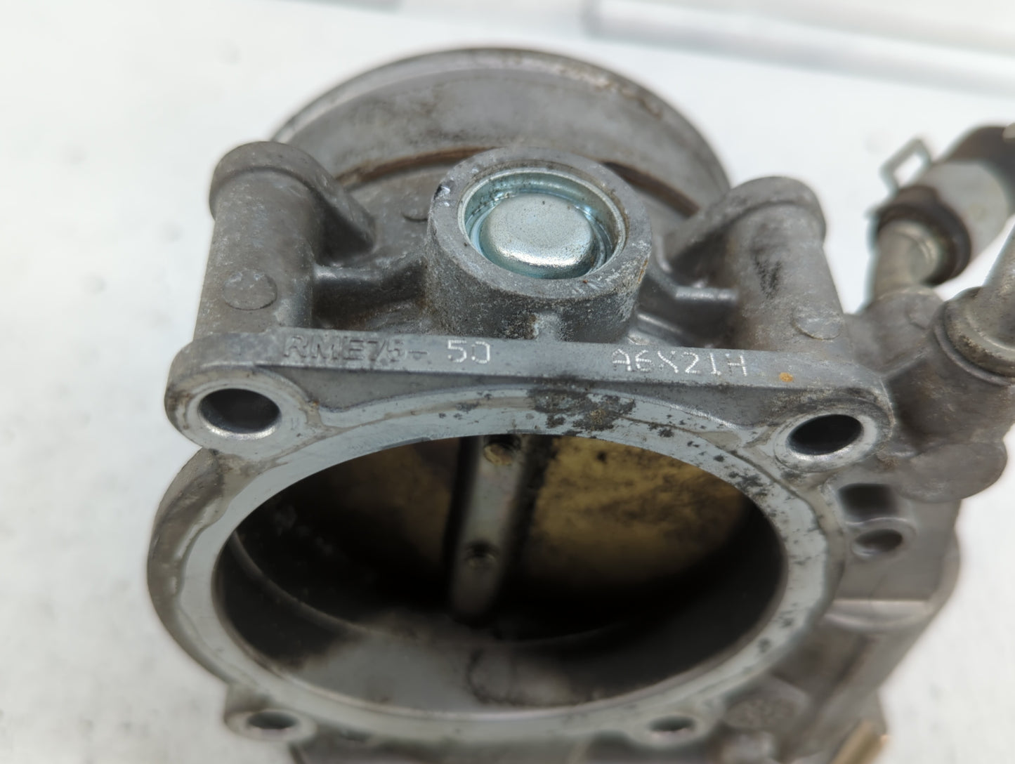 2017-2019 Nissan Pathfinder Throttle Body P/N:RME76-50 RME75-50, 6Z19A2 Fits Fits 2016 2017 2018 2019 OEM Used Auto Parts - 
