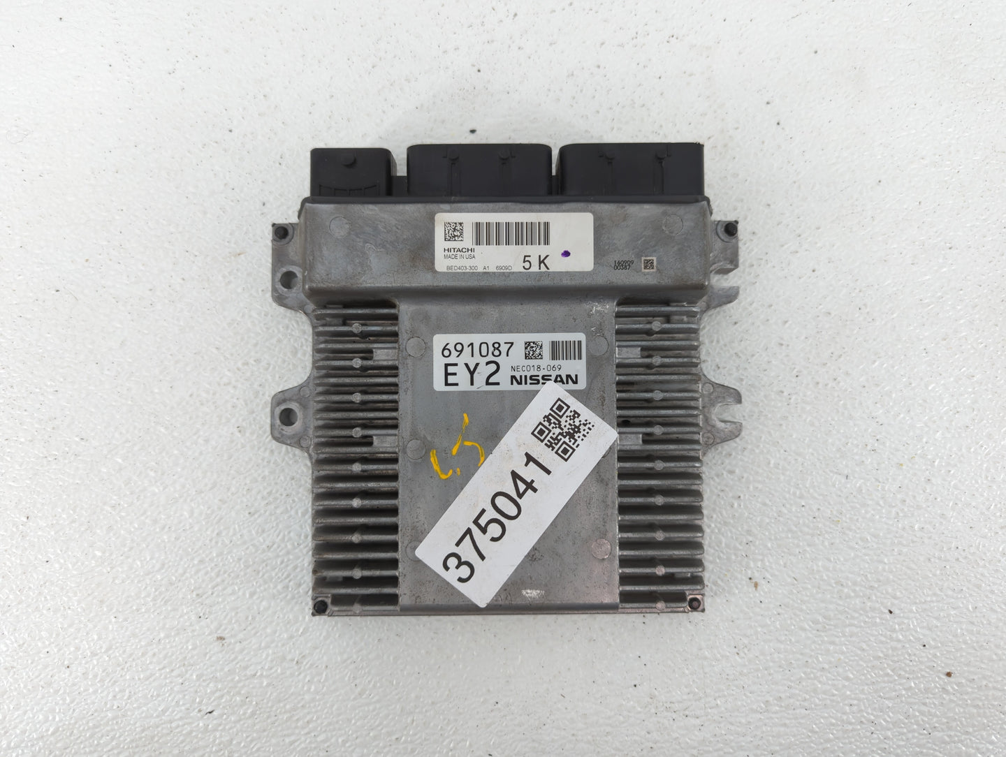 2017 Nissan Pathfinder PCM Engine Control Computer ECU ECM PCU OEM P/N:BED403-300 NEC030-020, NEC018-071, NEC018-069 Fits OE