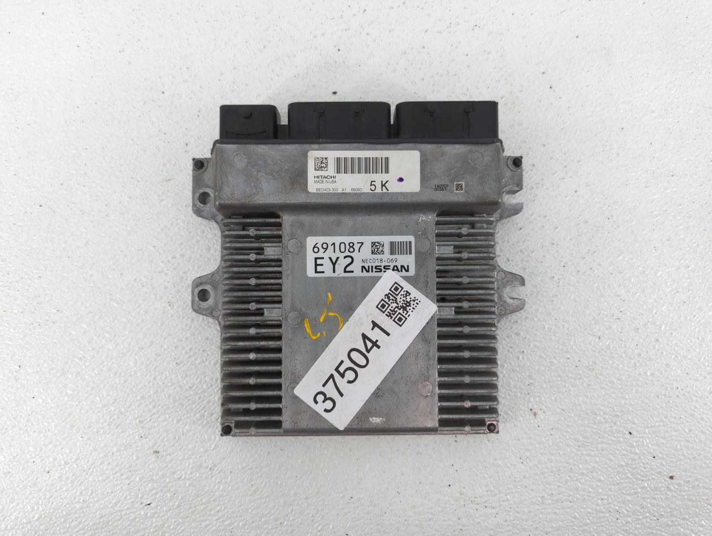 2017 Nissan Pathfinder PCM Engine Control Computer ECU ECM PCU OEM P/N:BED403-300 NEC030-020, NEC018-071, NEC018-069 Fits OE