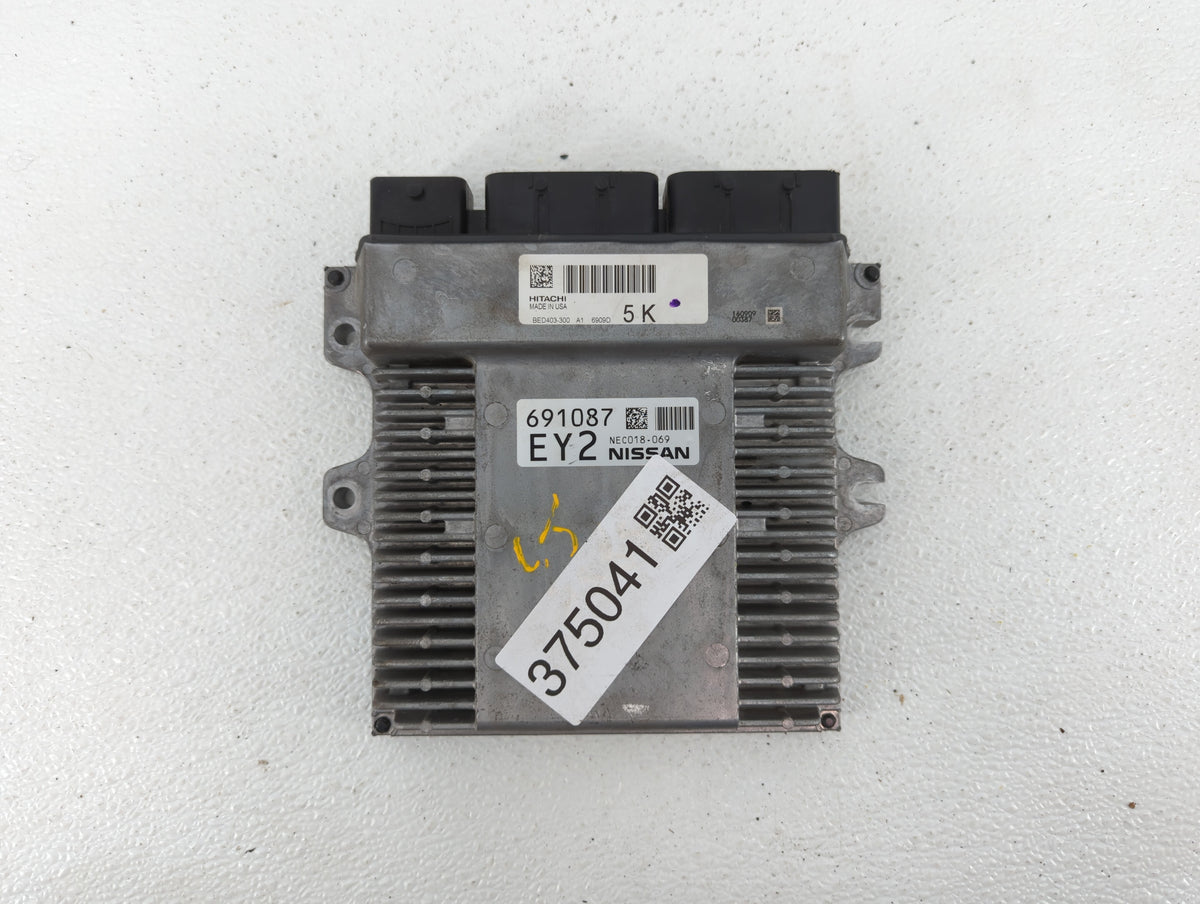 2017 Nissan Pathfinder PCM Engine Control Computer ECU ECM PCU OEM P/N:BED403-300 NEC030-020, NEC018-071, NEC018-069, NEC030