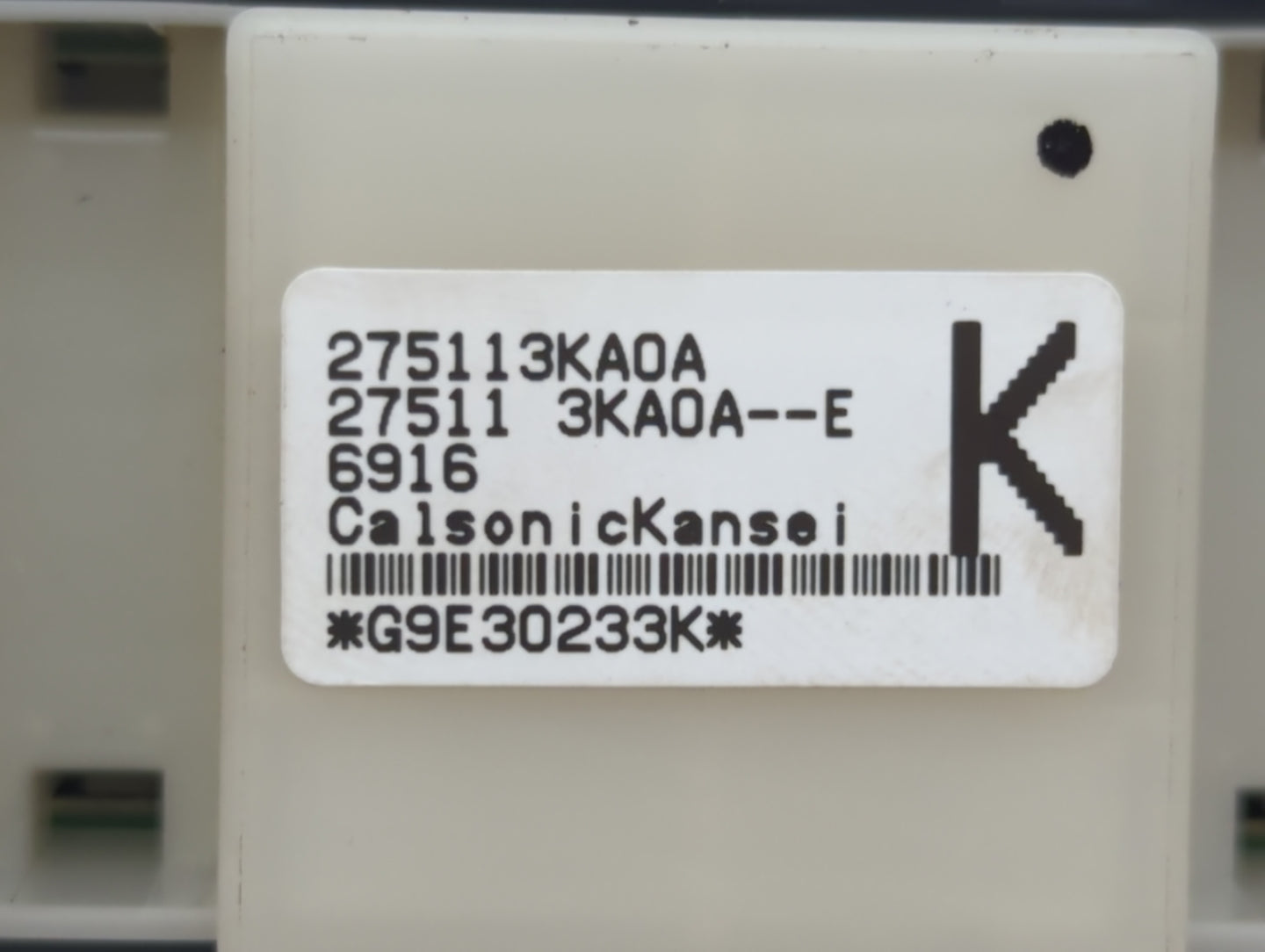2013-2020 Nissan Pathfinder Climate Control Module Temperature AC/Heater Replacement P/N:275003KA2A 275113KA0A Fits OEM Used