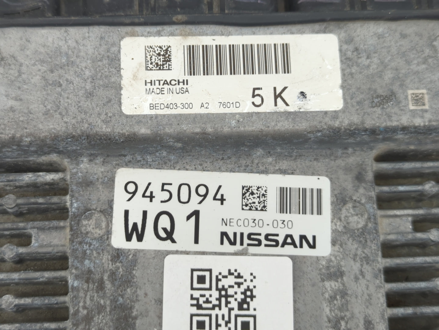 2017 Nissan Pathfinder PCM Engine Control Computer ECU ECM PCU OEM P/N:NEC030-030 NEC028-073, NEC030-031, NEC028-067 Fits OE
