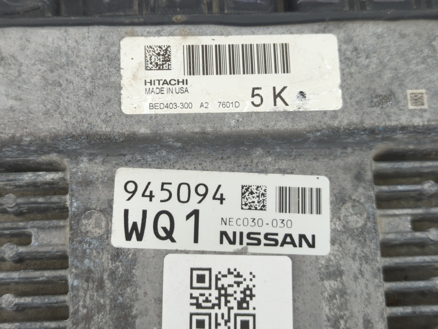 2017 Nissan Pathfinder PCM Engine Control Computer ECU ECM PCU OEM P/N:NEC030-030 NEC028-073, NEC030-031, NEC028-067 Fits OE