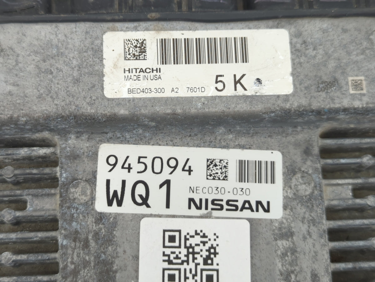 2017 Nissan Pathfinder PCM Engine Control Computer ECU ECM PCU OEM P/N:NEC030-030 NEC028-073, NEC030-031, NEC028-067, NEC030