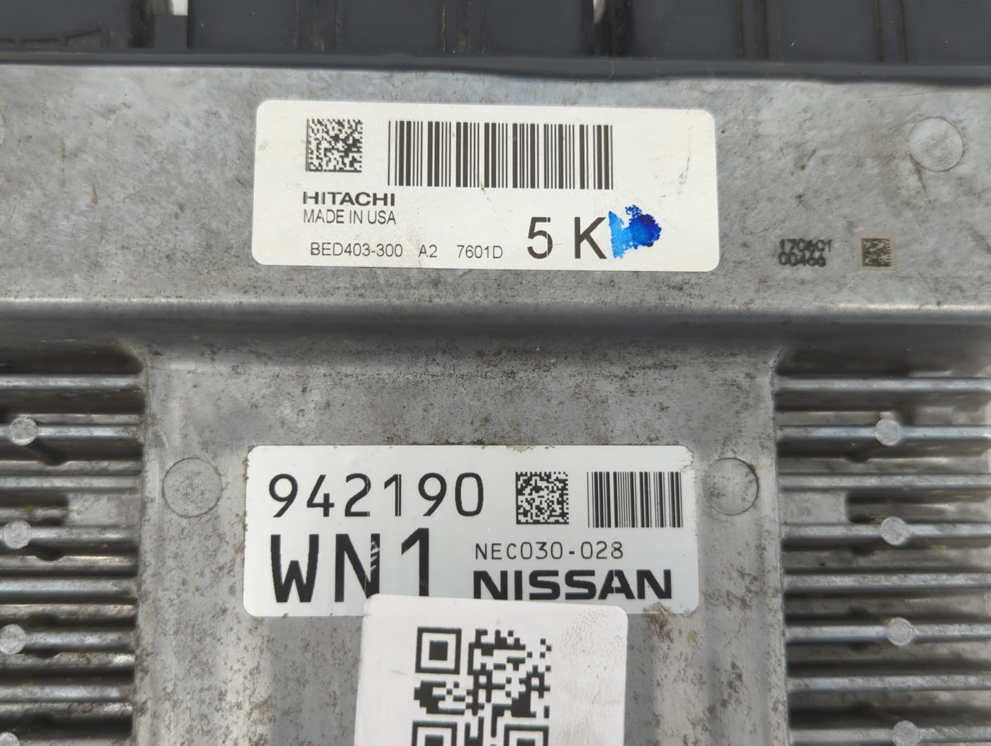 2017 Nissan Pathfinder PCM Engine Control Computer ECU ECM PCU OEM P/N:NEC030-030 NEC028-073, NEC030-031, NEC028-067 Fits OE