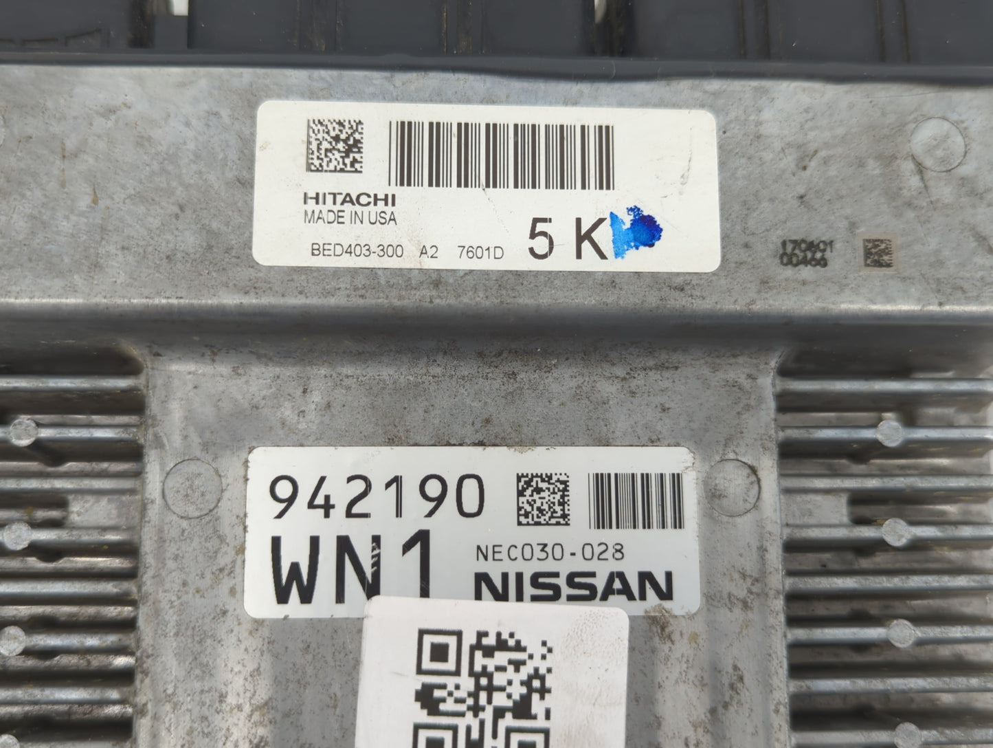 2017 Nissan Pathfinder PCM Engine Control Computer ECU ECM PCU OEM P/N:NEC030-030 NEC028-073, NEC030-031, NEC028-067 Fits OE