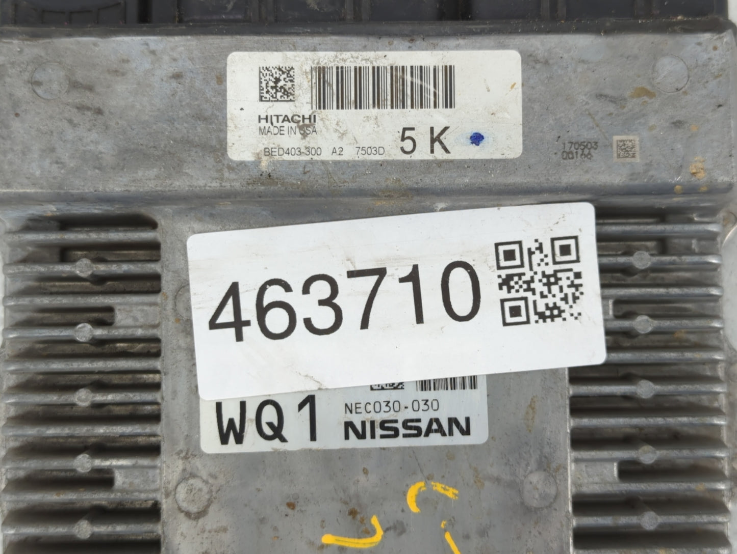 2017 Nissan Pathfinder PCM Engine Control Computer ECU ECM PCU OEM P/N:NEC030-030 NEC028-073, NEC030-031, NEC028-067 Fits OE