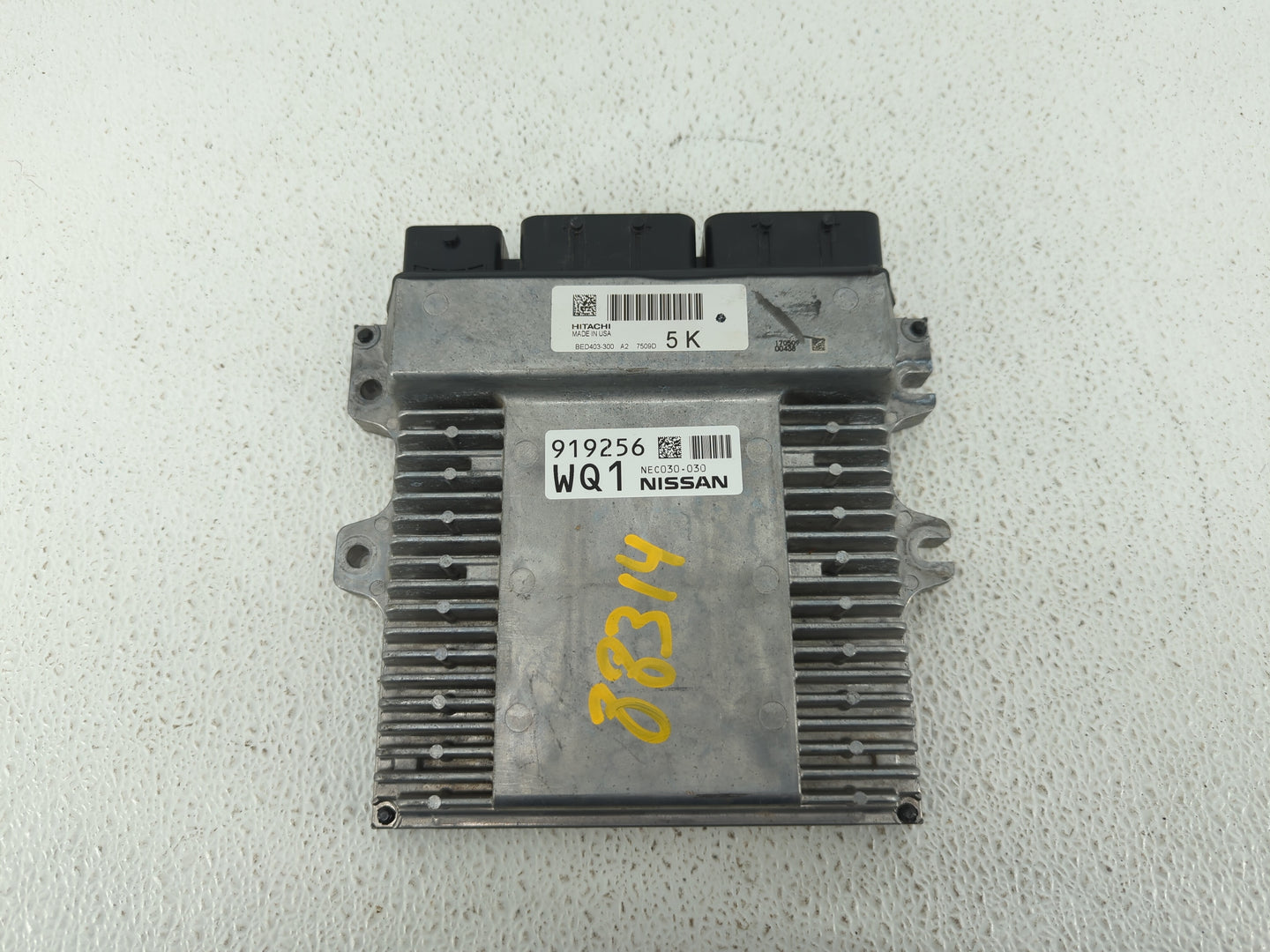 2017 Nissan Pathfinder PCM Engine Control Computer ECU ECM PCU OEM P/N:NEC030-030 NEC030-020, NEC018-070, NEC030-025 Fits OE