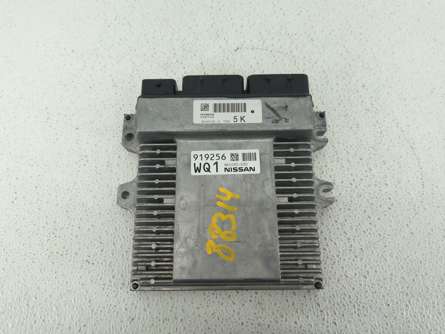 2017 Nissan Pathfinder PCM Engine Control Computer ECU ECM PCU OEM P/N:NEC030-030 NEC030-020, NEC018-070, NEC030-025 Fits OE