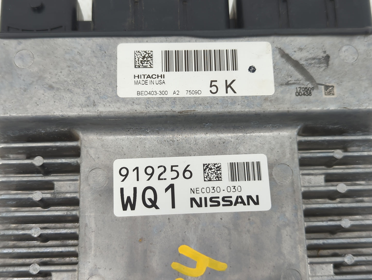 2017 Nissan Pathfinder PCM Engine Control Computer ECU ECM PCU OEM P/N:NEC030-030 NEC030-020, NEC018-070, NEC030-025 Fits OE