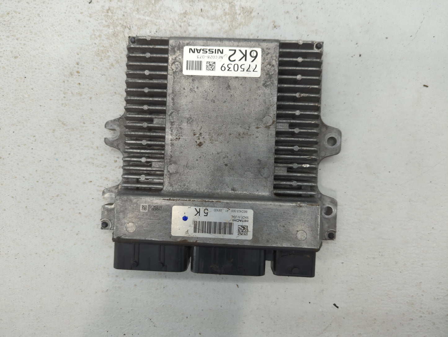 2017 Nissan Pathfinder PCM Engine Control Computer ECU ECM PCU OEM P/N:NEC030-030 NEC030-028, NEC028-073 Fits OEM Used Auto 