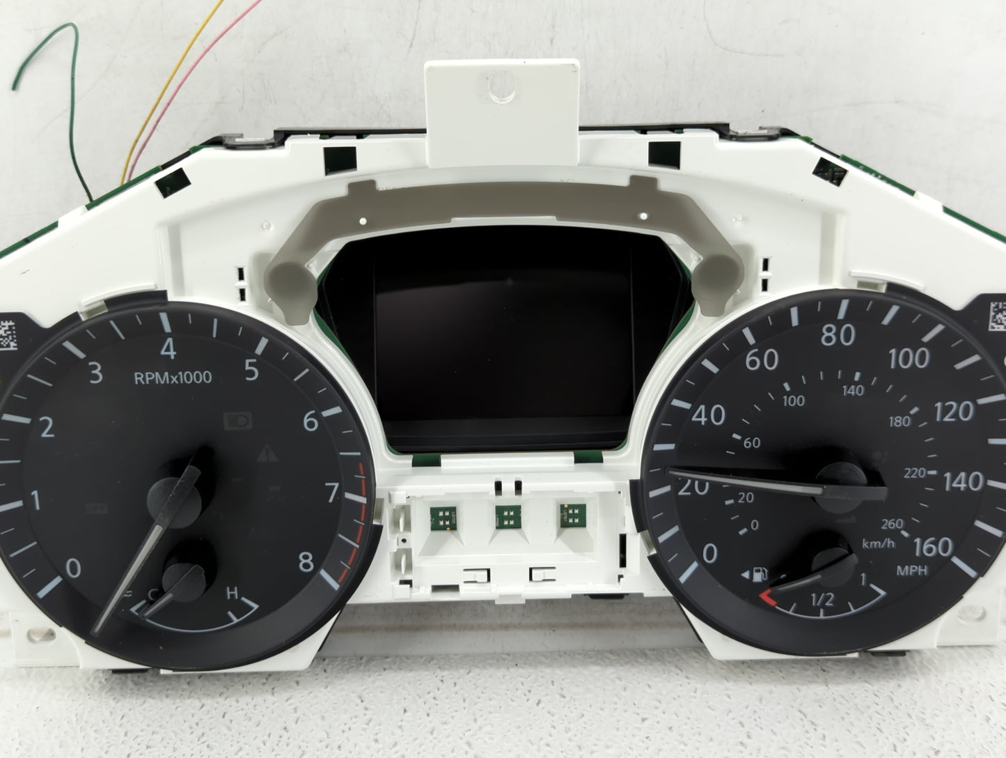 2017 Nissan Pathfinder Instrument Cluster Speedometer Gauges P/N:24810 9PJ0A Fits OEM Used Auto Parts - Oemusedautoparts1.co