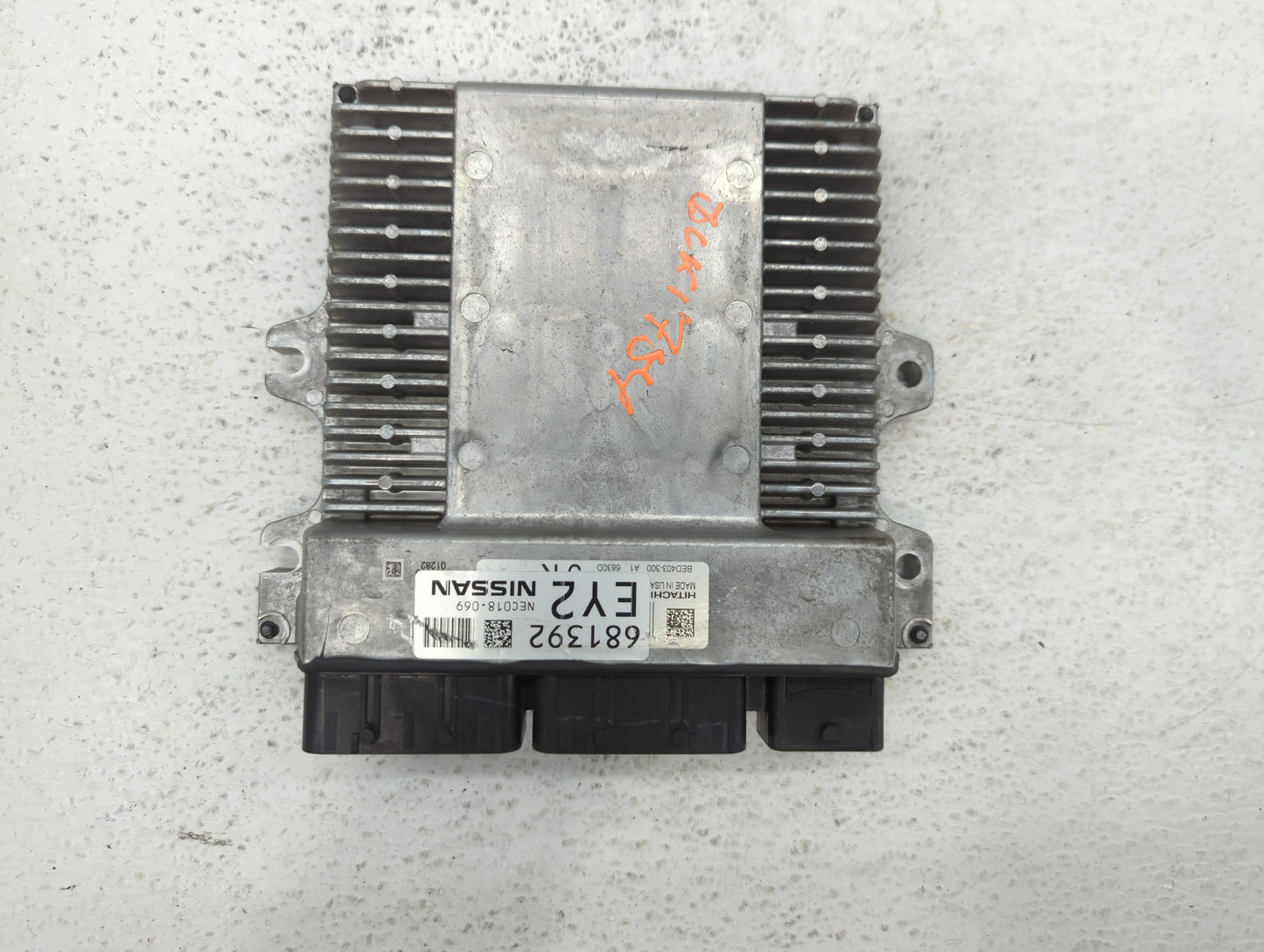2017 Nissan Pathfinder PCM Engine Control Computer ECU ECM PCU OEM P/N:NEC018-069 BED403-300 A2, NEC030-030, NEC030-028 Fits