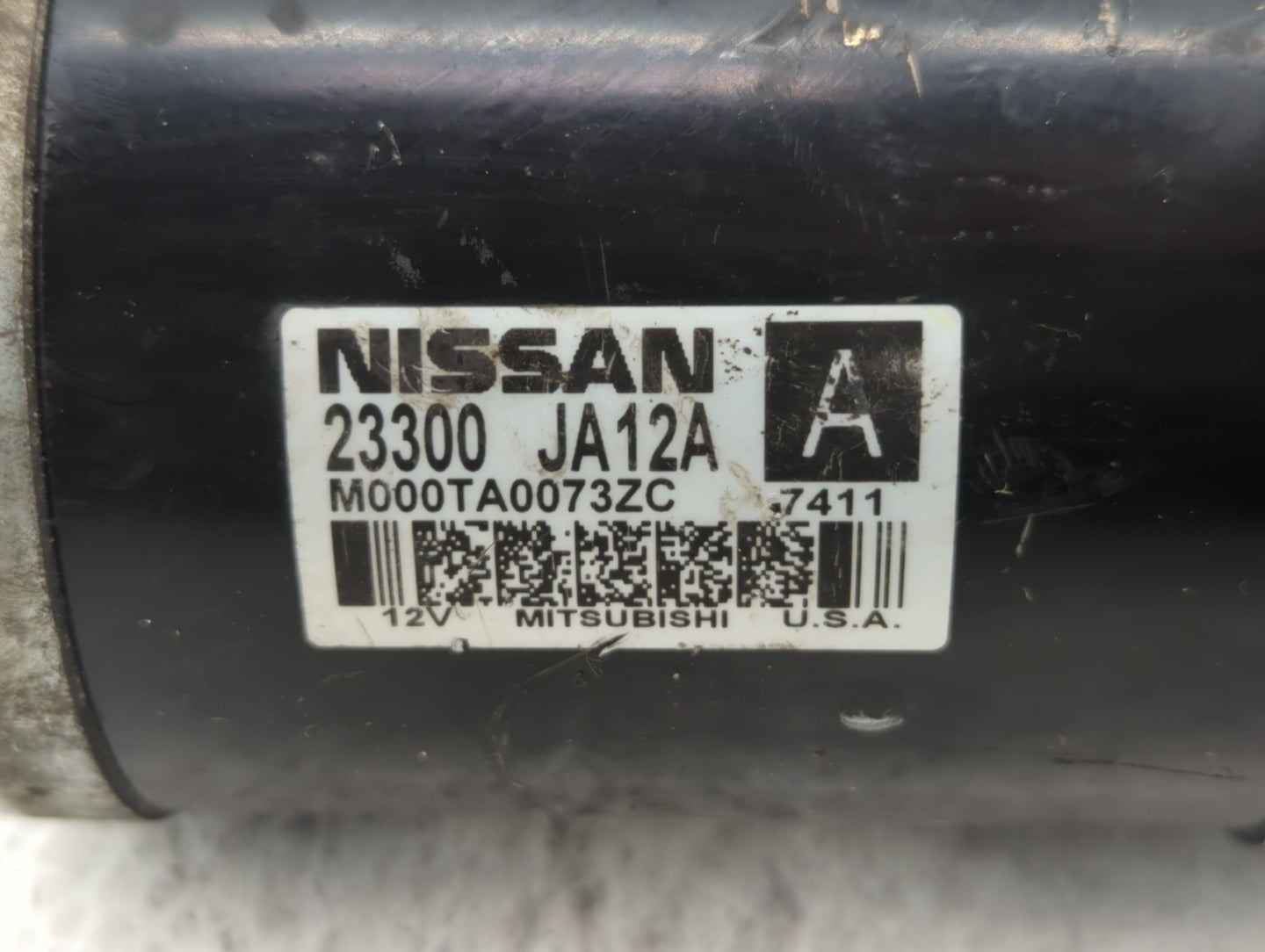 2013-2017 Nissan Pathfinder Car Starter Motor Solenoid OEM P/N:M000TA0073ZC 23300 JA12A Fits Fits 2013 2014 2017 OEM Used Au