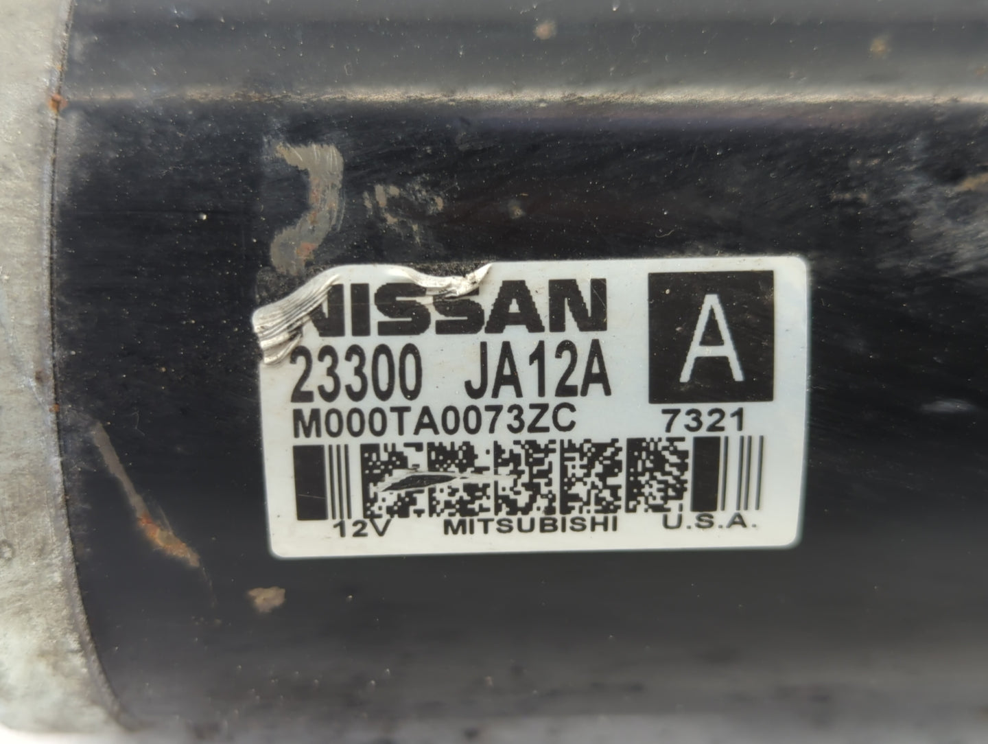 2013-2017 Nissan Pathfinder Car Starter Motor Solenoid OEM P/N:M000TA0073ZC 23300 JA12A Fits Fits 2013 2014 2017 OEM Used Au